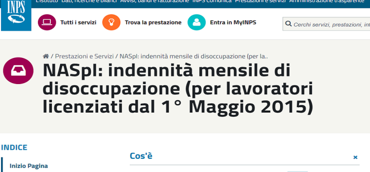 Naspi: quando fare domanda di disoccupazione? 