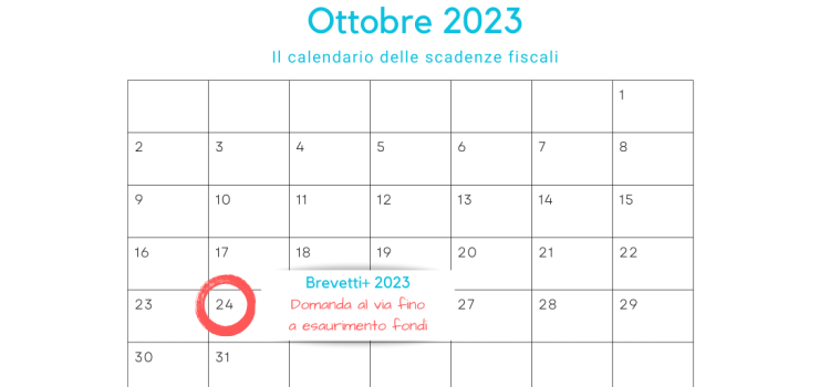 Brevetti+ 2023: domanda di agevolazione dal 24 ottobre