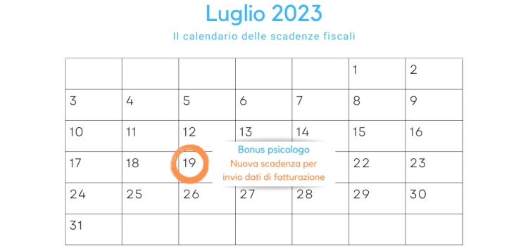 Bonus psicologo: nuova scadenza il 19 luglio per l'invio delle fatture dopo la proroga dell'INPS