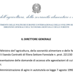 Contratti di Filiera nel settore forestale, proroga delle domande: dal 3 luglio con scadenza il 17 luglio