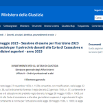 Bando 2023 per avvocati cassazionisti, domande in scadenza il 23 giugno