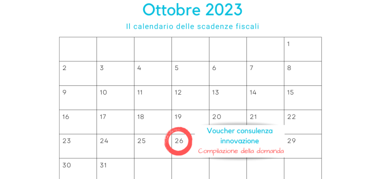 Voucher consulenza innovazione: dal 26 ottobre la compilazione della domanda