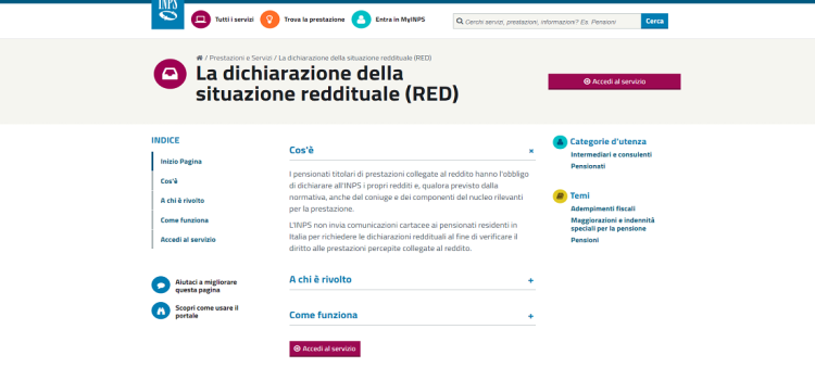 Cos'è il modello RED?