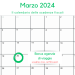 Bonus agenzie di viaggio: scadenza prorogata al 20 marzo 2024 l'invio dell'autocertificazione