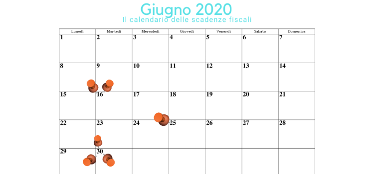 Scadenze fiscali giugno 2020, riprendono i versamenti: il calendario