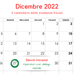 Elenchi Intrastat: scadenza per l'invio il 27 dicembre 2022