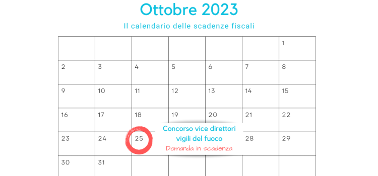 Concorso vice direttori vigili del fuoco: domanda in scadenza il 25 ottobre