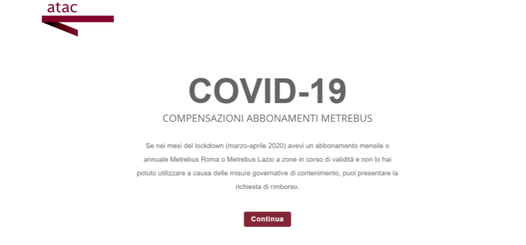 Rimborso atac, come fare domanda entro la scadenza del 30 settembre 2020