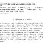 Concorso Arma dei Carabinieri 2022: domanda in scadenza l'11 agosto