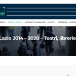 Bando Regione Lazio per teatri, librerie e cinema verdi: scadenza 23 marzo