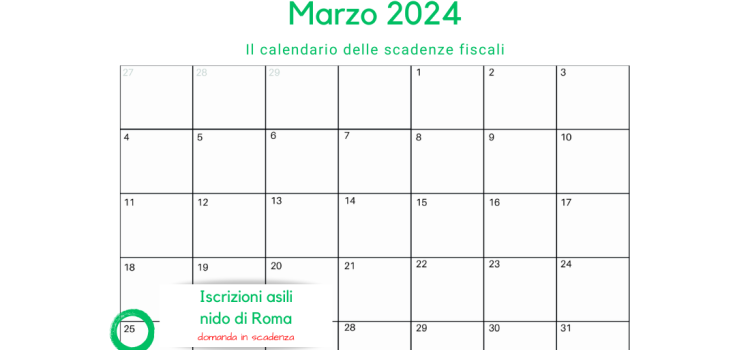 Iscrizione asilo nido di Roma: domanda in scadenza oggi, 25 marzo 2024