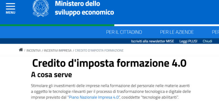Bonus formazione 4.0, proroga della scadenza al 31 dicembre 2020