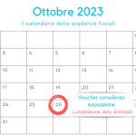 Voucher consulenza innovazione: dal 26 ottobre la compilazione della domanda