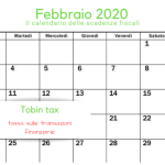 Tobin tax, tassa sulle transazioni finanziarie in scadenza il 17 febbraio 2020