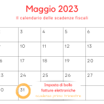 Imposta di bollo fatture elettroniche del primo trimestre. La scadenza il 31 maggio
