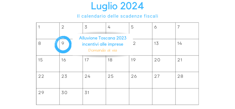 Alluvione Toscana 2023, incentivi alle imprese: domanda dal 9 luglio