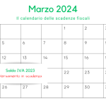 Saldo IVA 2023: il versamento in scadenza il 18 marzo 2024