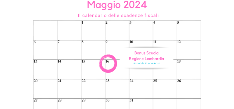 Bonus scuola Regione Lombardia: domanda in scadenza oggi, 16 maggio 2024