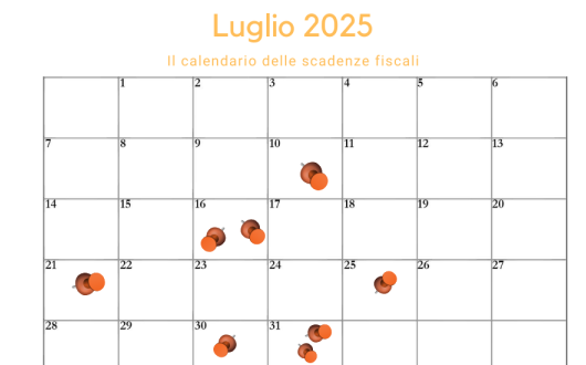 Dalle imposte alla rottamazione: le scadenze di luglio 2025 