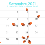 Scadenze fiscali settembre 2021, il calendario degli adempimenti del mese