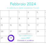 Tax credit musica: domanda in scadenza il 28 febbraio per le spese del 2023
