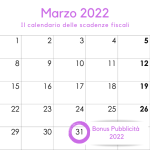 Bonus pubblicità 2022: il 31 marzo la scadenza per la presentazione delle domande