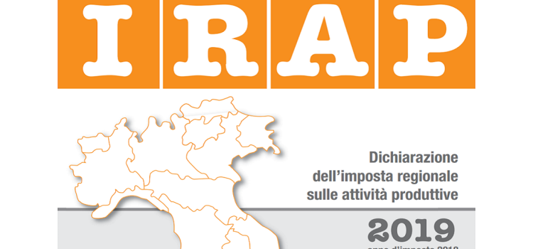 Modello Irap 2019: scadenze, istruzioni e codici identificativi delle regioni