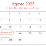Contributo energia per gli ETS: domanda in scadenza il 21 agosto 2023