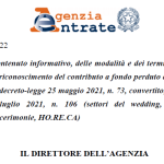 Fondo perduto imprese settore eventi: scadenza delle domande il 23 giugno 2022