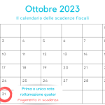 Rottamazione quater: in scadenza il 31 ottobre il pagamento della prima o unica rata