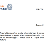 Sospensione avvisi di accertamento e cartelle nel DL Cura Italia: quali scadenze?