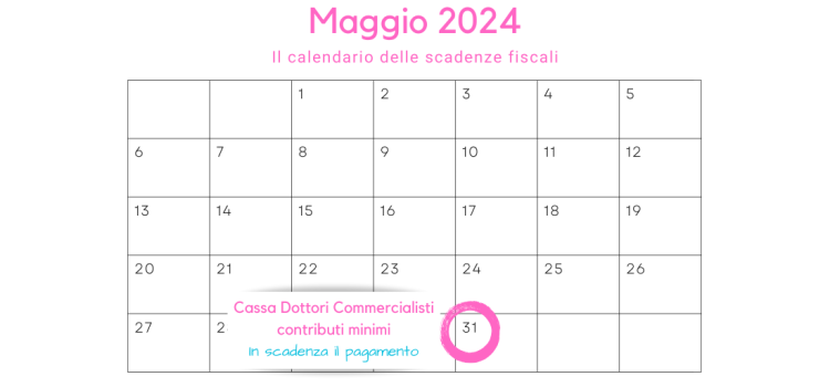 Commercialisti, contributi minimi: versamento in scadenza oggi, 31 maggio