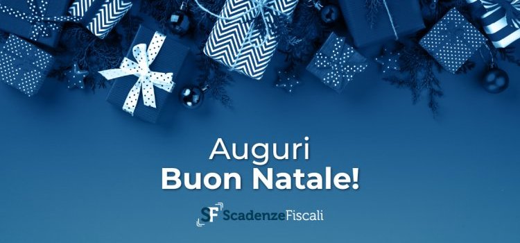 Auguri di buon Natale 2023 dalla redazione di Scadenze Fiscali!