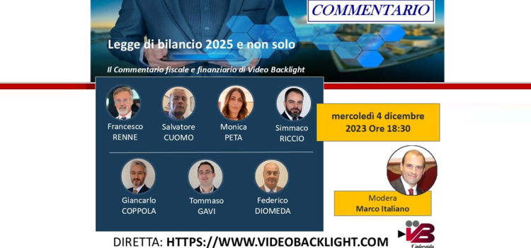 Manovra 2025 e altre novità nel commentario fiscale: appuntamento oggi, 4 dicembre 2024