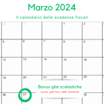 Bonus gite scolastiche: domanda di nuovo aperta da oggi, 27 marzo 2024