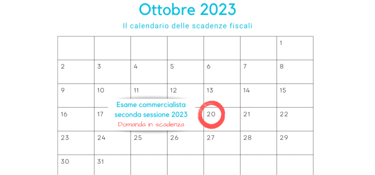 Esame commercialista 2023, seconda sessione: domanda in scadenza il 20 ottobre
