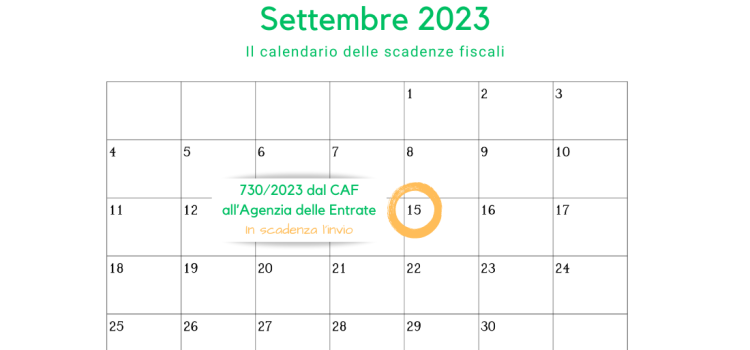 Invio 730/2023 dai CAF all'Agenzia delle Entrate: la scadenza del 15 settembre