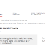 Contributi imprese danneggiate dalla crisi ucraina: domande al via da oggi, 10 novembre