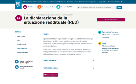 Cos'è il modello RED?
