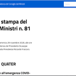 Decreto Ristori Quater: tutte le novità inserite nel testo approvato dal Governo