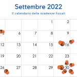 Scadenze fiscali settembre 2022, il calendario degli adempimenti del mese