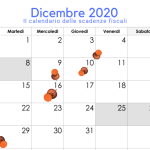 Scadenze fiscali dicembre 2020: il calendario del mese dopo il Ristori quater