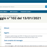 Versamento contributi INPS sospesi: scadenza fissata al 31 gennaio