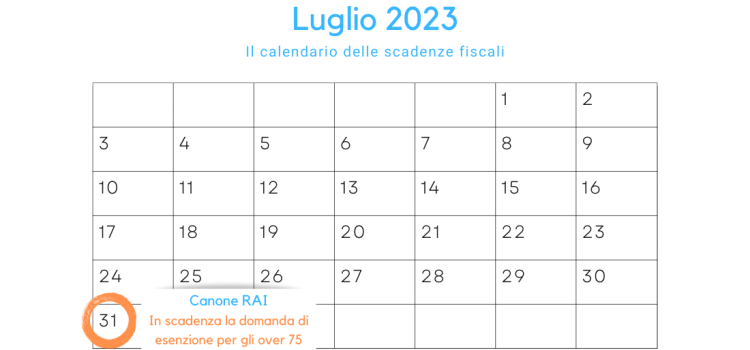 Esenzione canone RAI per gli over 75: la scadenza il 31 luglio 2023
