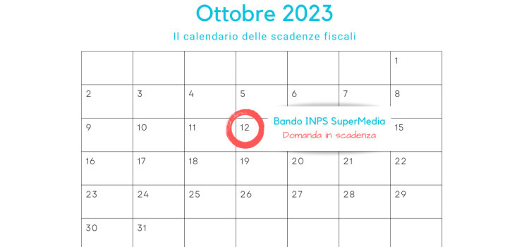 Bando INPS "SuperMedia": domanda in scadenza il 12 ottobre