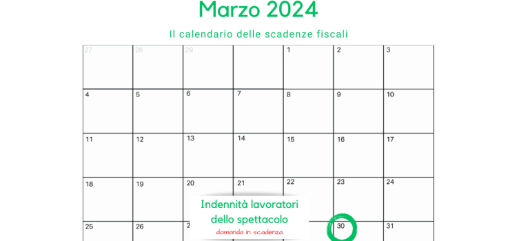 Lavoratori dello spettacolo: in scadenza il 30 marzo 2024 la domanda per l'indennità di discontinuità