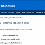 Concorso Ministero della Giustizia, 400 notai: domanda in scadenza il 20 luglio