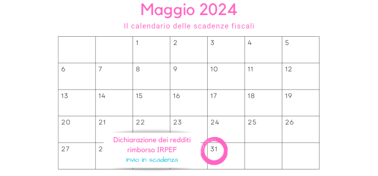 Dichiarazione dei redditi 2024: invio in scadenza oggi, 31 maggio, per il rimborso IRPEF