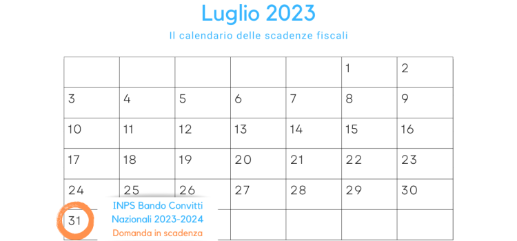INPS: Bando Convitti Nazionali 2023-2024, domanda in scadenza il 31 luglio