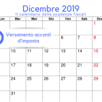 Versamento acconto imposte: Irpef, Ires, Irap in scadenza il 2 dicembre 2019